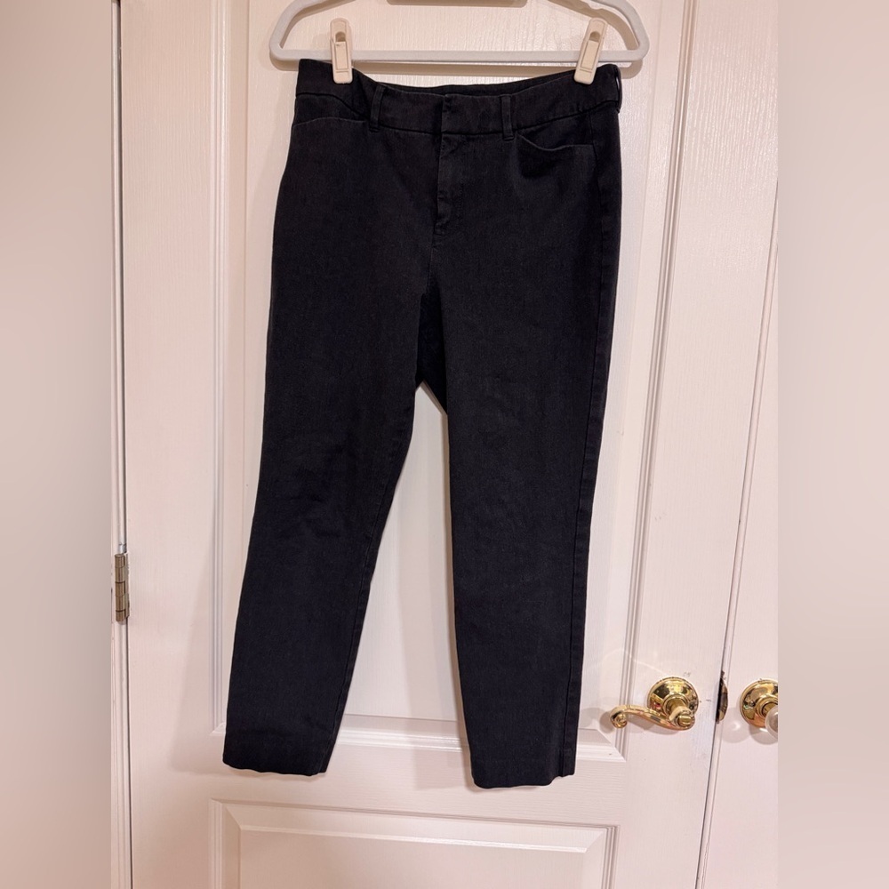 Old Navy Dark Grey Skinny High-Rise Pixie Pants​​​​